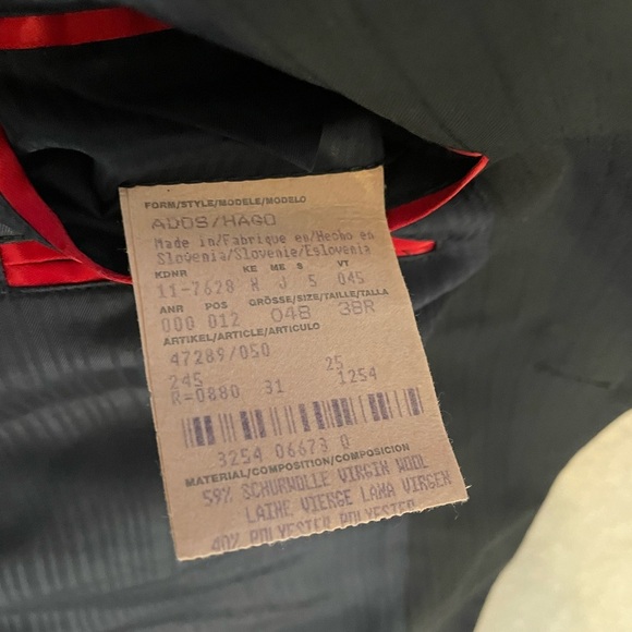 Huge Boss men’s suit jacket size 38R - Picture 5 of 8